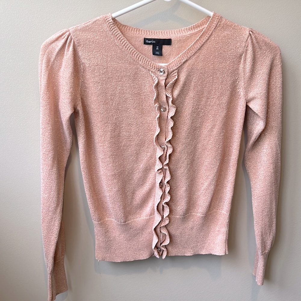 GAP shimmery cardigan